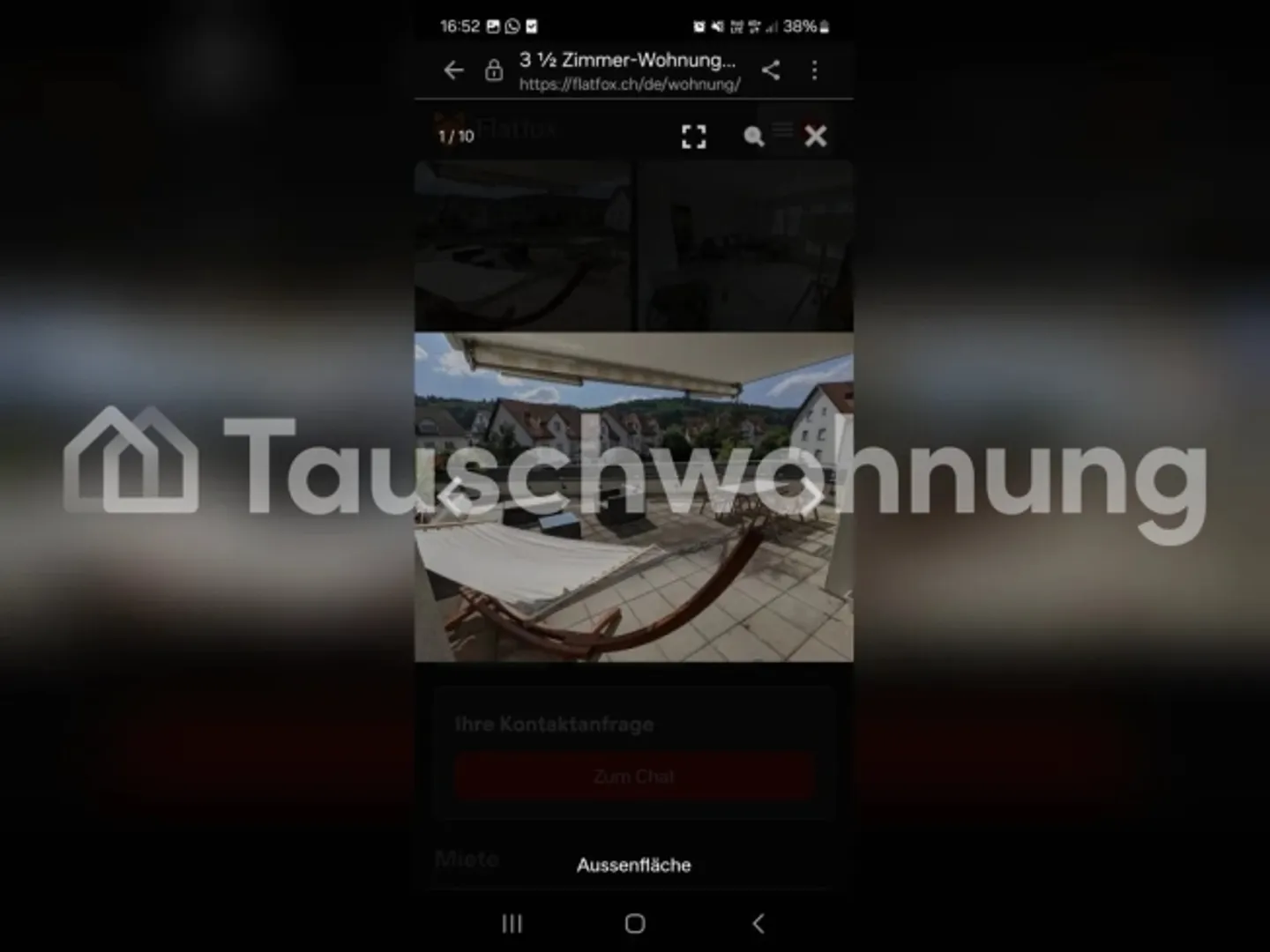 « 3.5 Zimmer Wohnung mit grosser Terrasse» - Foto 2 von 4