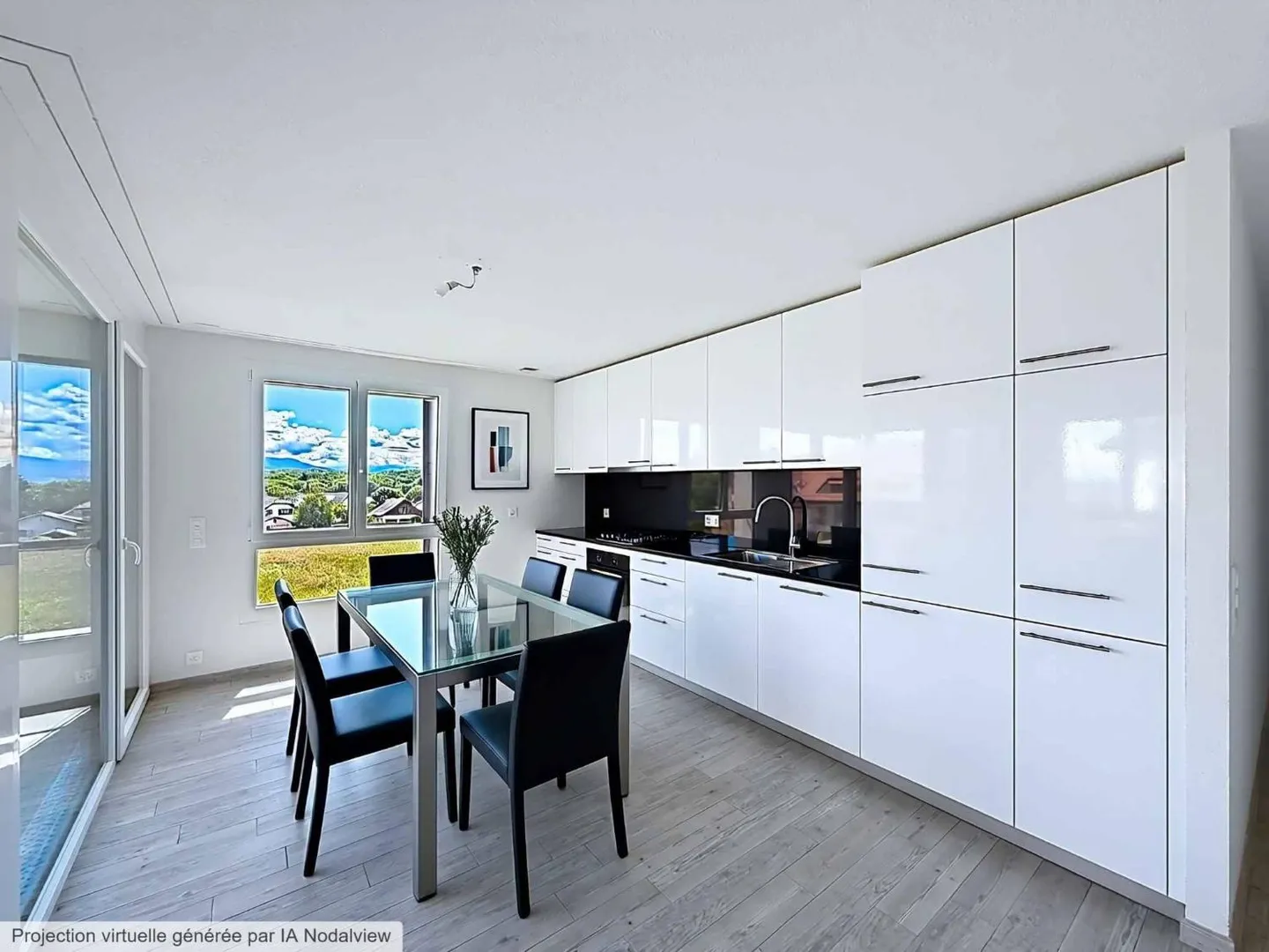 EXCLUSIVITÉ - Appartement lumineux de 3,5 pièces avec loggia - Photo 2 sur 11
