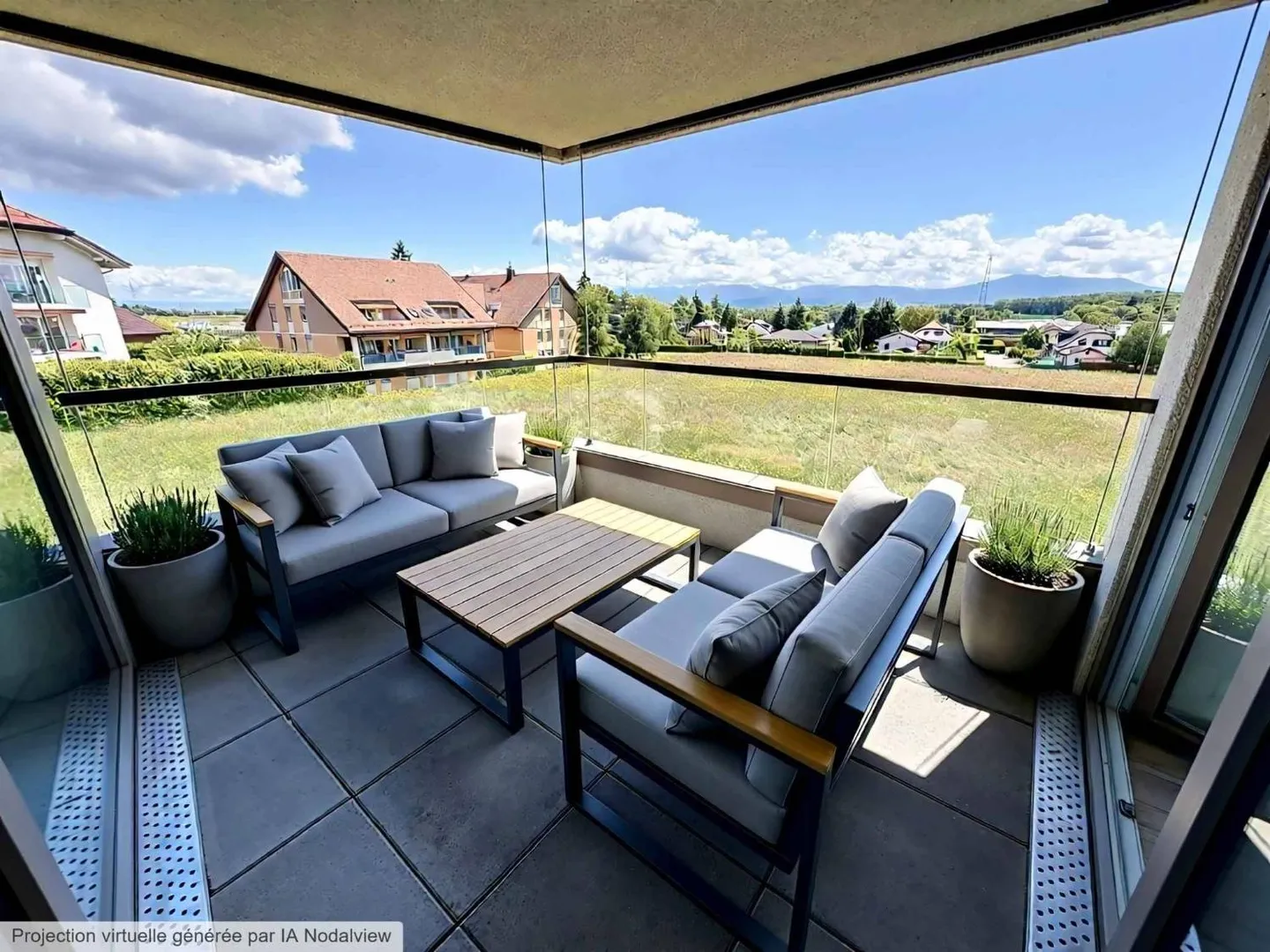 EXCLUSIVITÉ - Appartement lumineux de 3,5 pièces avec loggia - Photo 5 sur 11