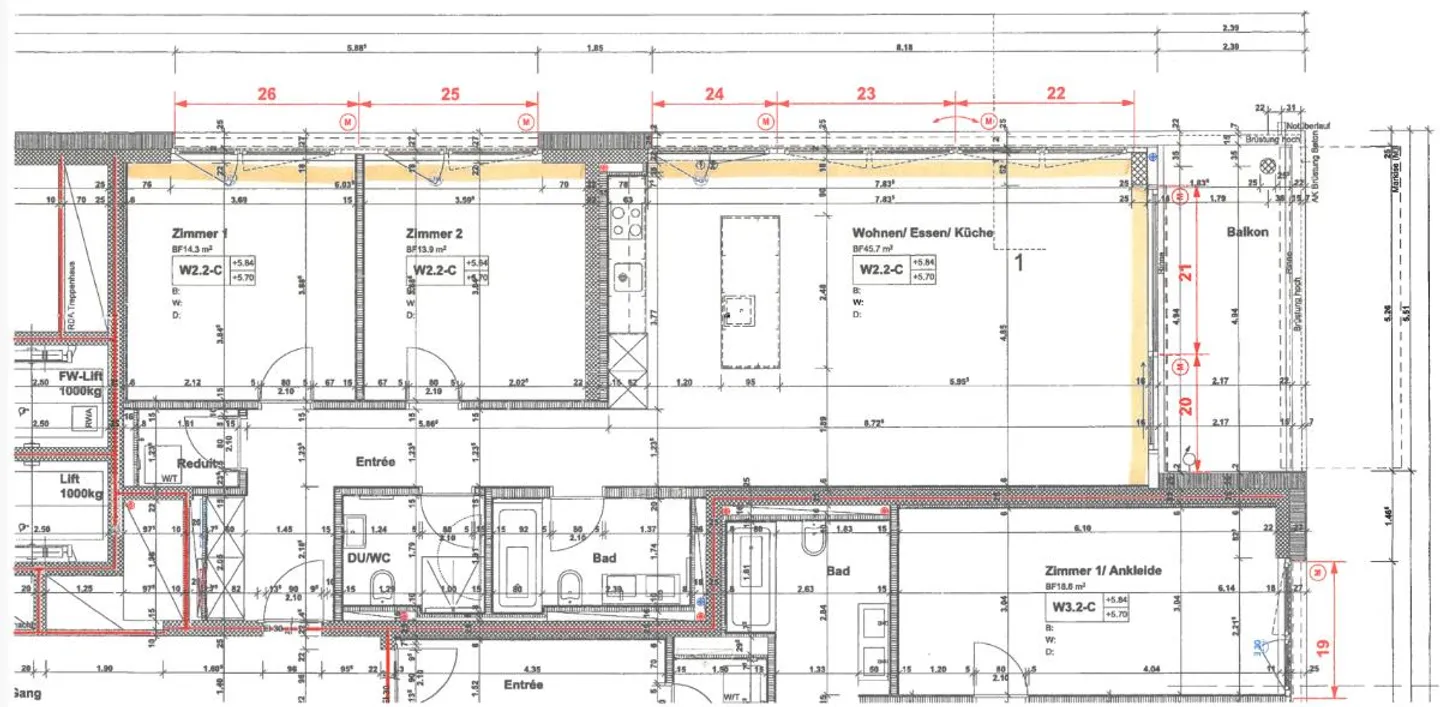 Luxus im Grünen - Moderne 3.5-Zi -WG, grosser Balkon, UGG, 2 Badzimmer, Allschwil, 15min zur City - Foto 5 von 5