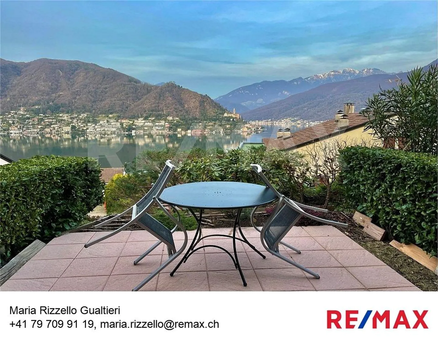 ITALY - CUASSO AL LAGO - Apartment with a view of Morcote and private boat place - Photo 1 of 13