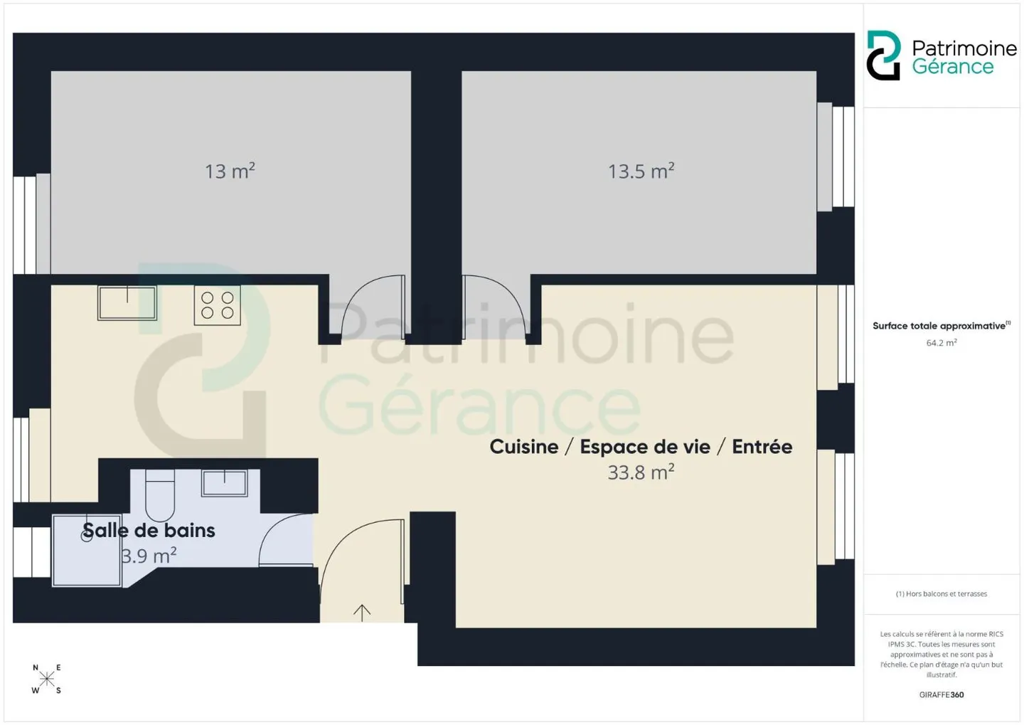 Moderne 3-Zimmer-Wohnung - Foto 7 von 7