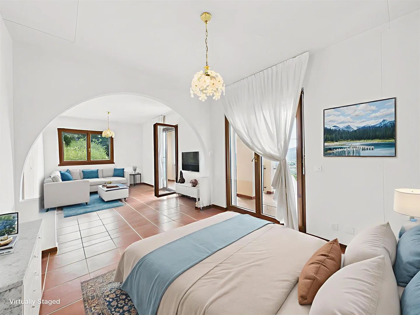 «Elegante villa di 7,5 locali in posizione privilegiata a Vacallo» - Foto 7 di 13