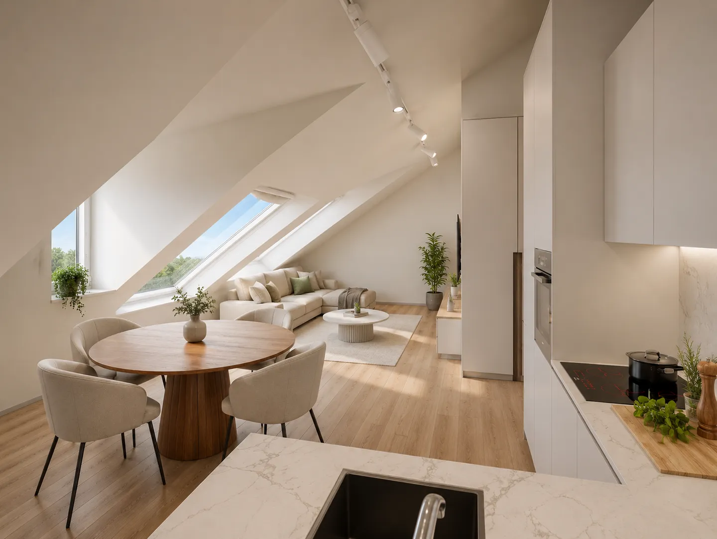 Charmant Appartement en Attique à Échandens - Photo 1 sur 1