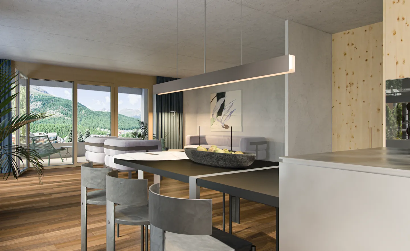 Appartement Suot Cruscheda N°3 - Pontresina (Loyer Annuel) - Photo 1 sur 7