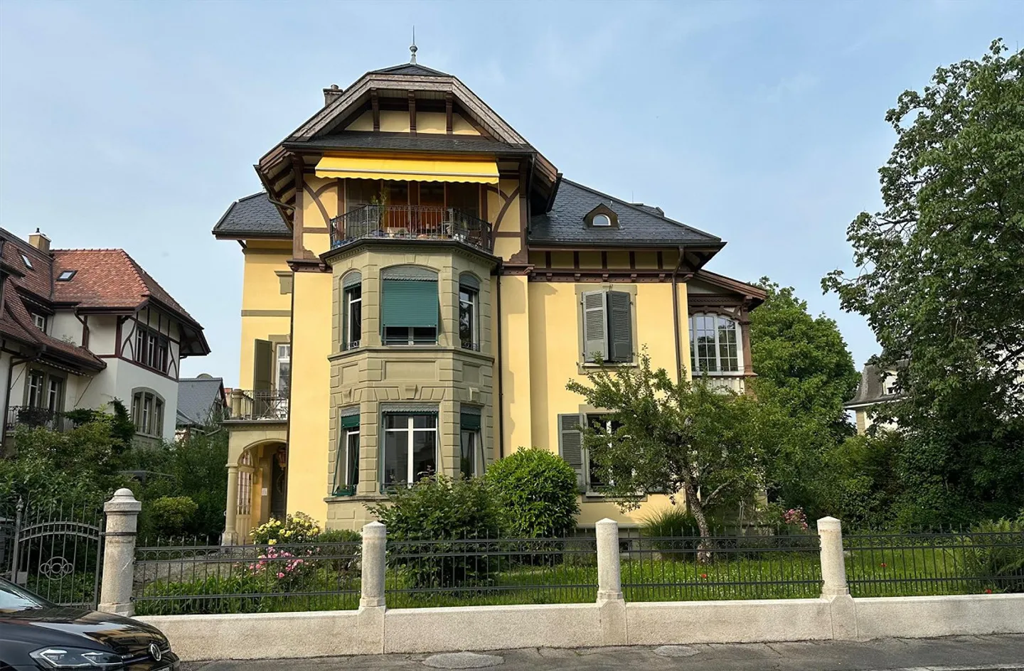 Kirchenfeld, appartement stylé de 4,5 pièces avec part de jardin - Photo 1 sur 15