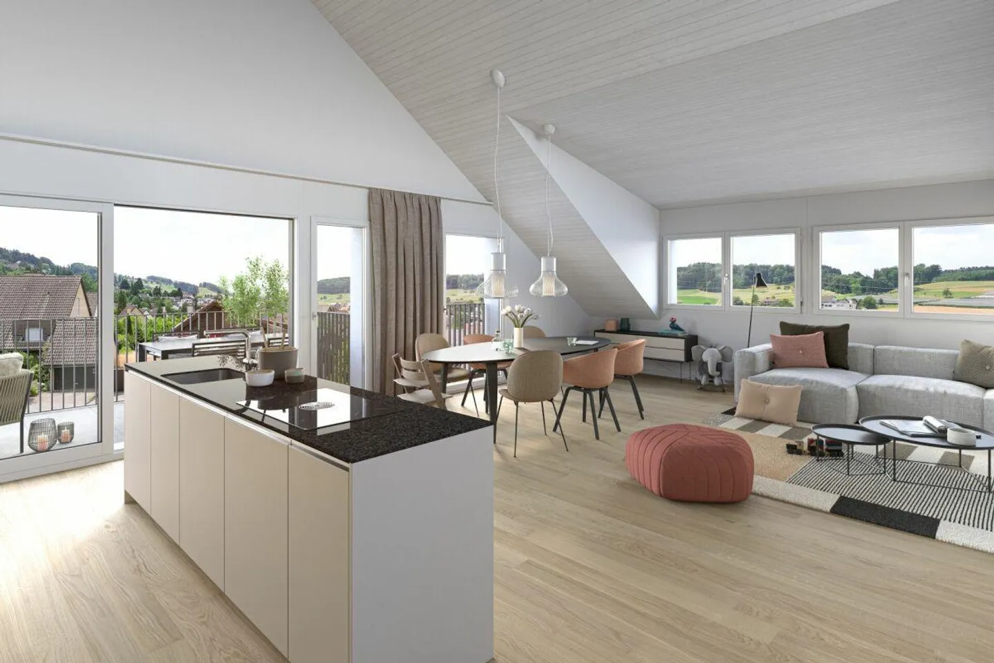 «Grosszügiges Wohnen mit viel Garten» - Foto 5 von 9