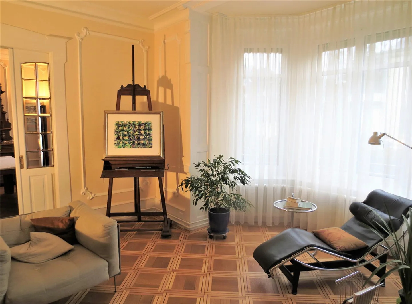 Kirchenfeld, appartement stylé de 4,5 pièces avec part de jardin - Photo 6 sur 15