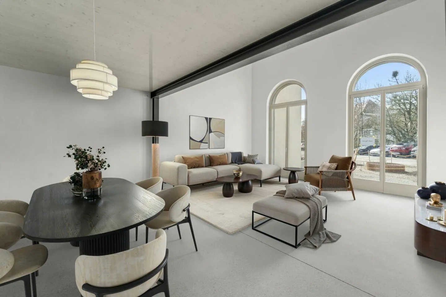 Design trifft Geschichte - exklusive, doppelstöckige Wohnung im Spinnereiareal (Erstbezug) - Foto 1 von 9