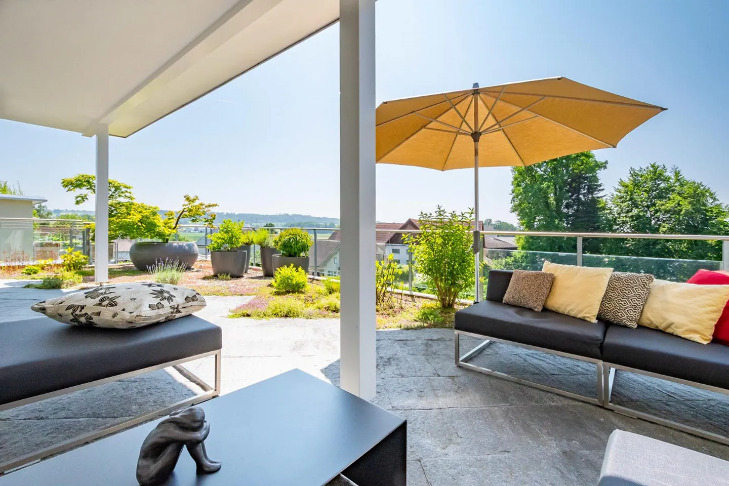 Appartement penthouse exclusif avec jardin sur le toit et vue panoramique - Photo 8 sur 20