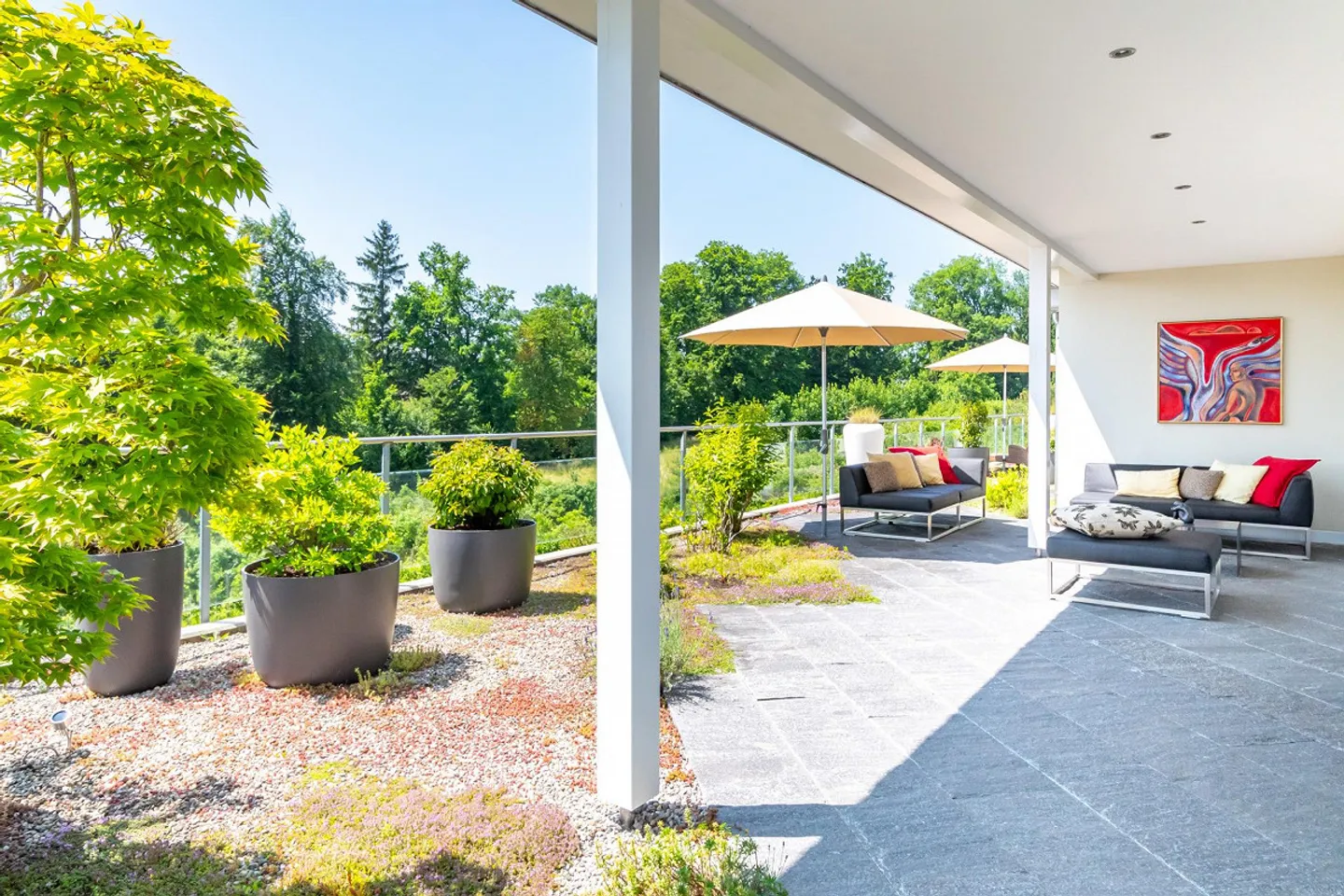 Appartement penthouse exclusif avec jardin sur le toit et vue panoramique - Photo 9 sur 20
