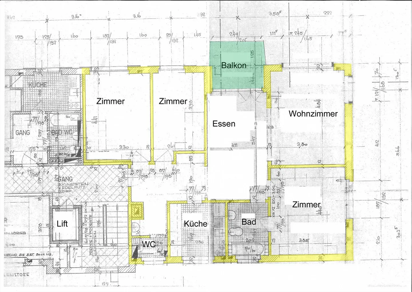 Charmante Wohnung mit Balkon - Foto 3 von 5