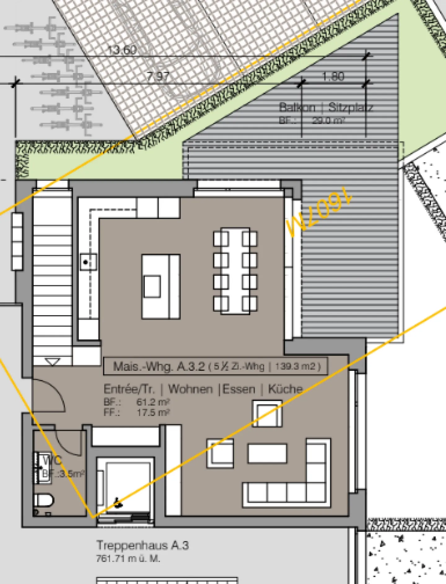 Maisonettewohnung mit sep. Homeoffice: Wg. A3.2 - Foto 52 von 57