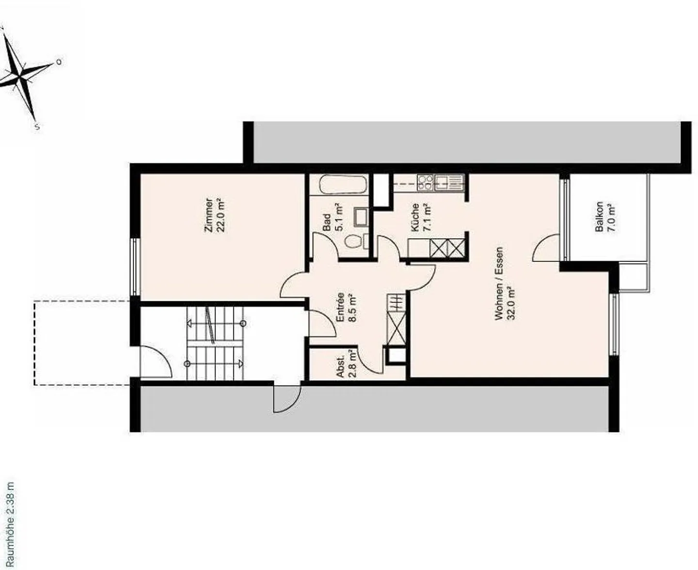 2.5 Room Apartment - Photo 10 of 10