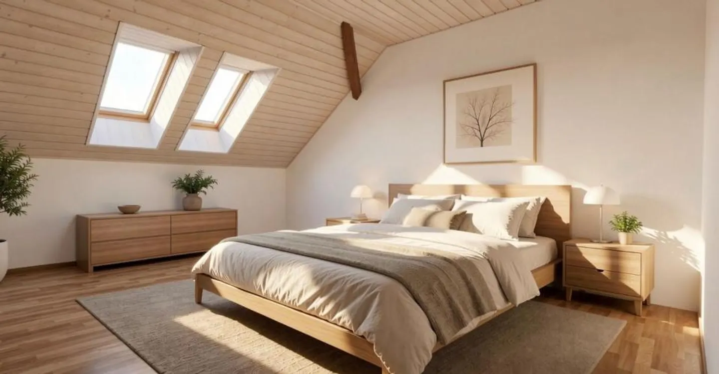 Heller Duplex von 126 m² mit Gemeinschaftsgarten in einer grünen Umgebung in Vuissens - Foto 4 von 8
