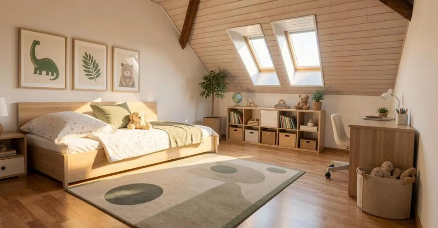 Heller Duplex von 126 m² mit Gemeinschaftsgarten in einer grünen Umgebung in Vuissens - Foto 5 von 8