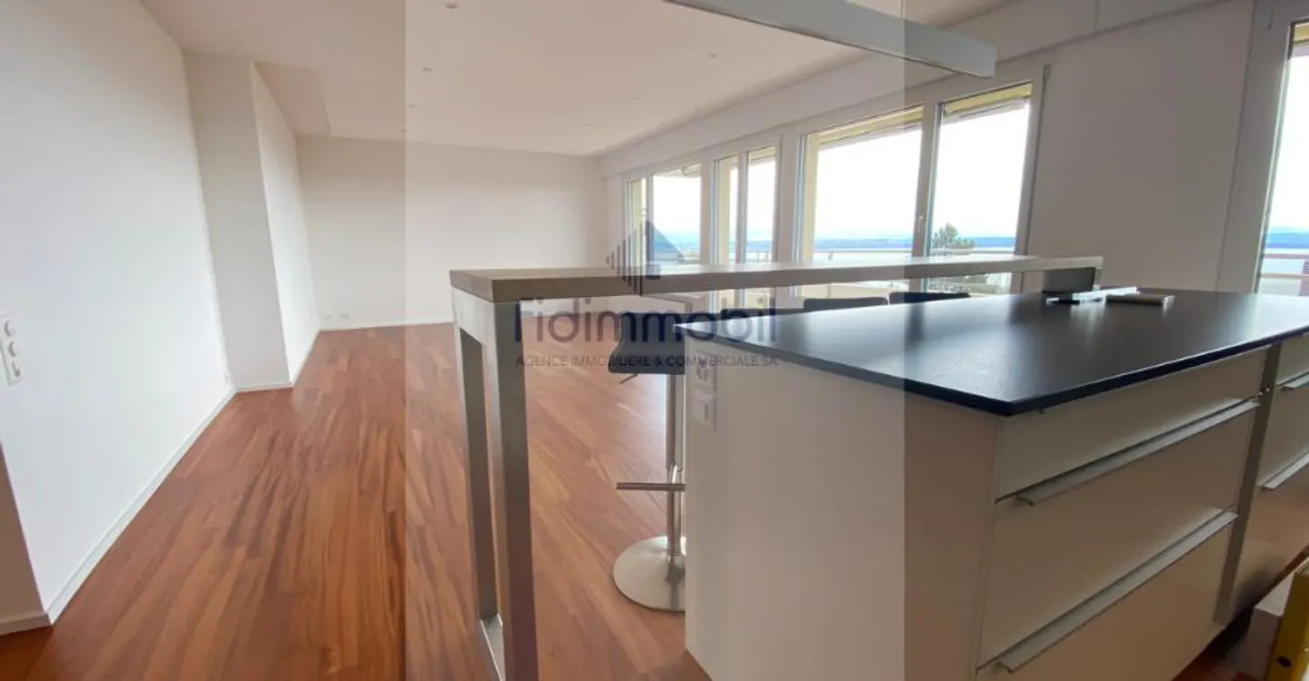 ENTIRELY RENOVATED APARTMENT WITH UNOBSTRUCTED VIEW OF THE LAKE - Photo 3 of 10