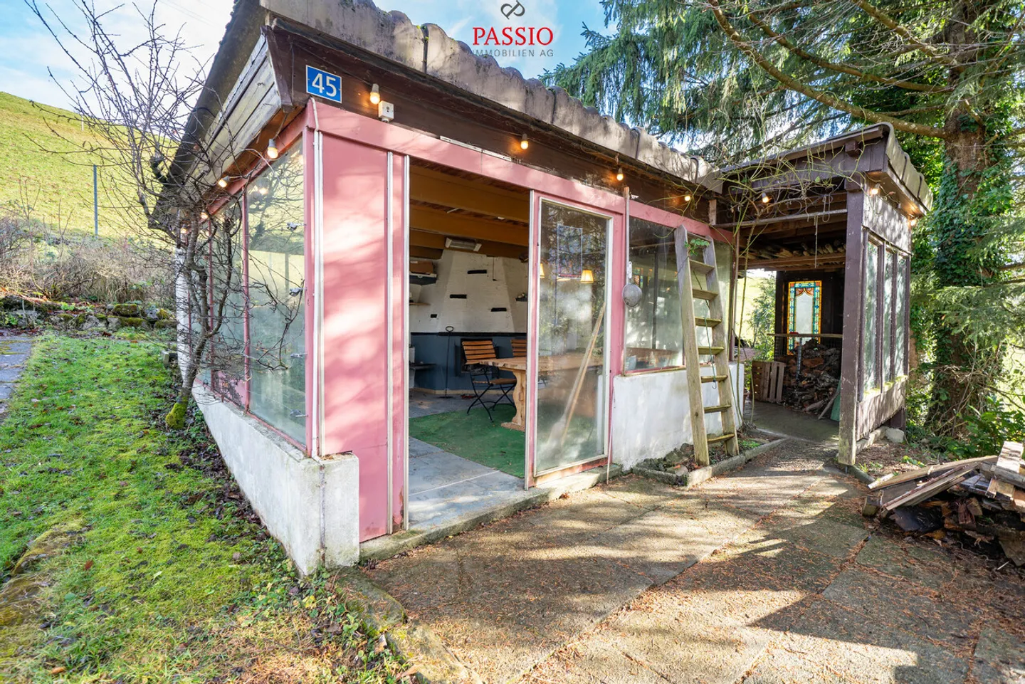 Rifugio unico di 5 stanze con appartamento di 3,5 stanze - Foto 32 di 43