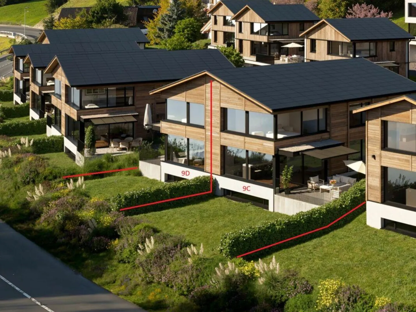 Nouveau bâtiment : architecture moderne dans un cadre naturel idyllique - Photo 2 sur 5