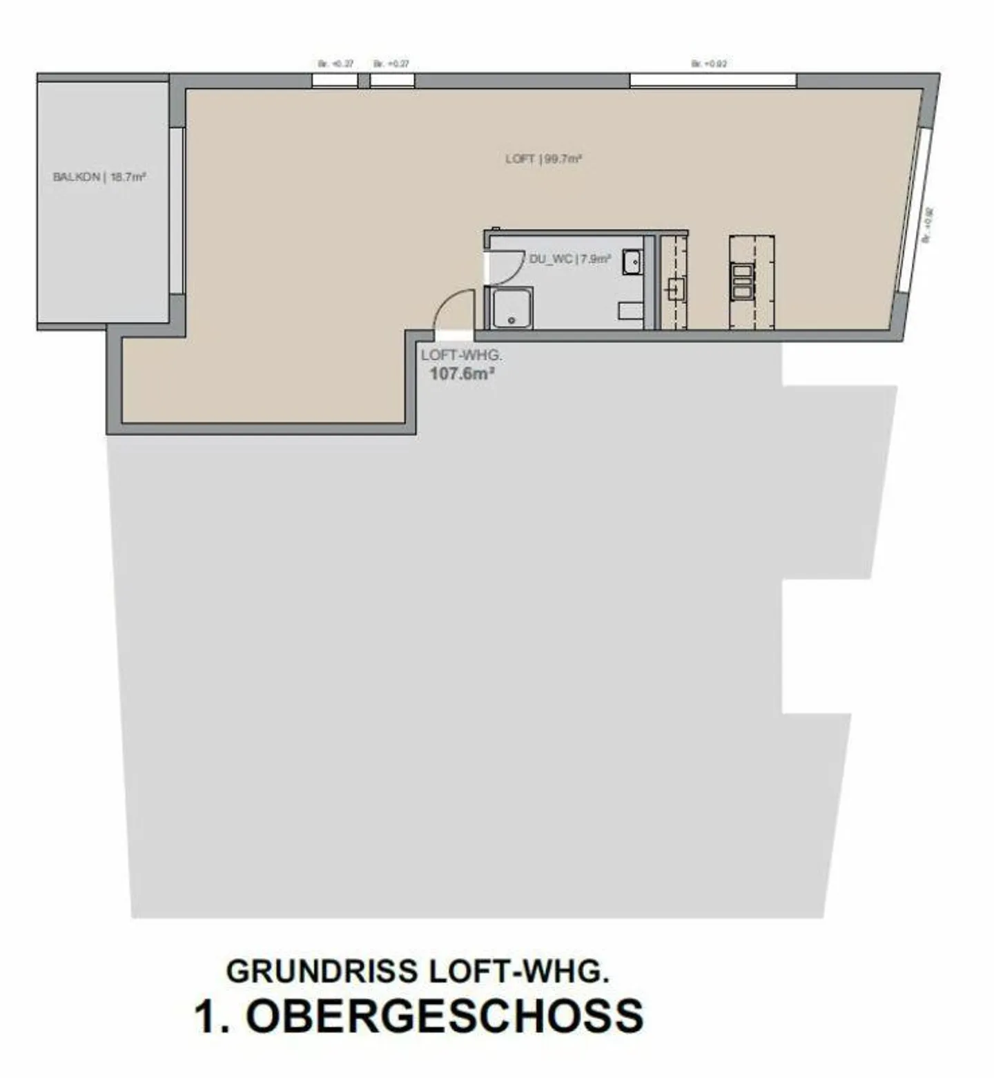 Appartamento di 2,5 vani in stile loft - Foto 11 di 12
