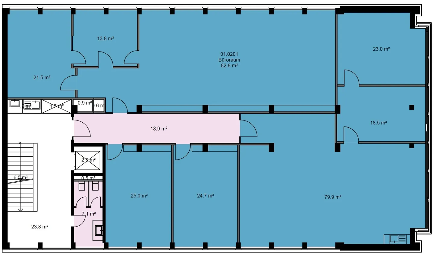 315 m² Ufficio / Spazio di Pratica nel Cuore di St. Gallen - Foto 5 di 7