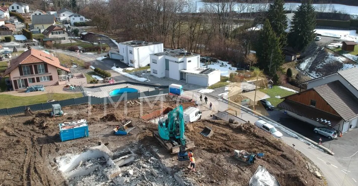 2,5 Zimmer neu mit Garten, nahe Bahnhof, Bus, Attalens, Châtel-St-Denis - Foto 4 von 6