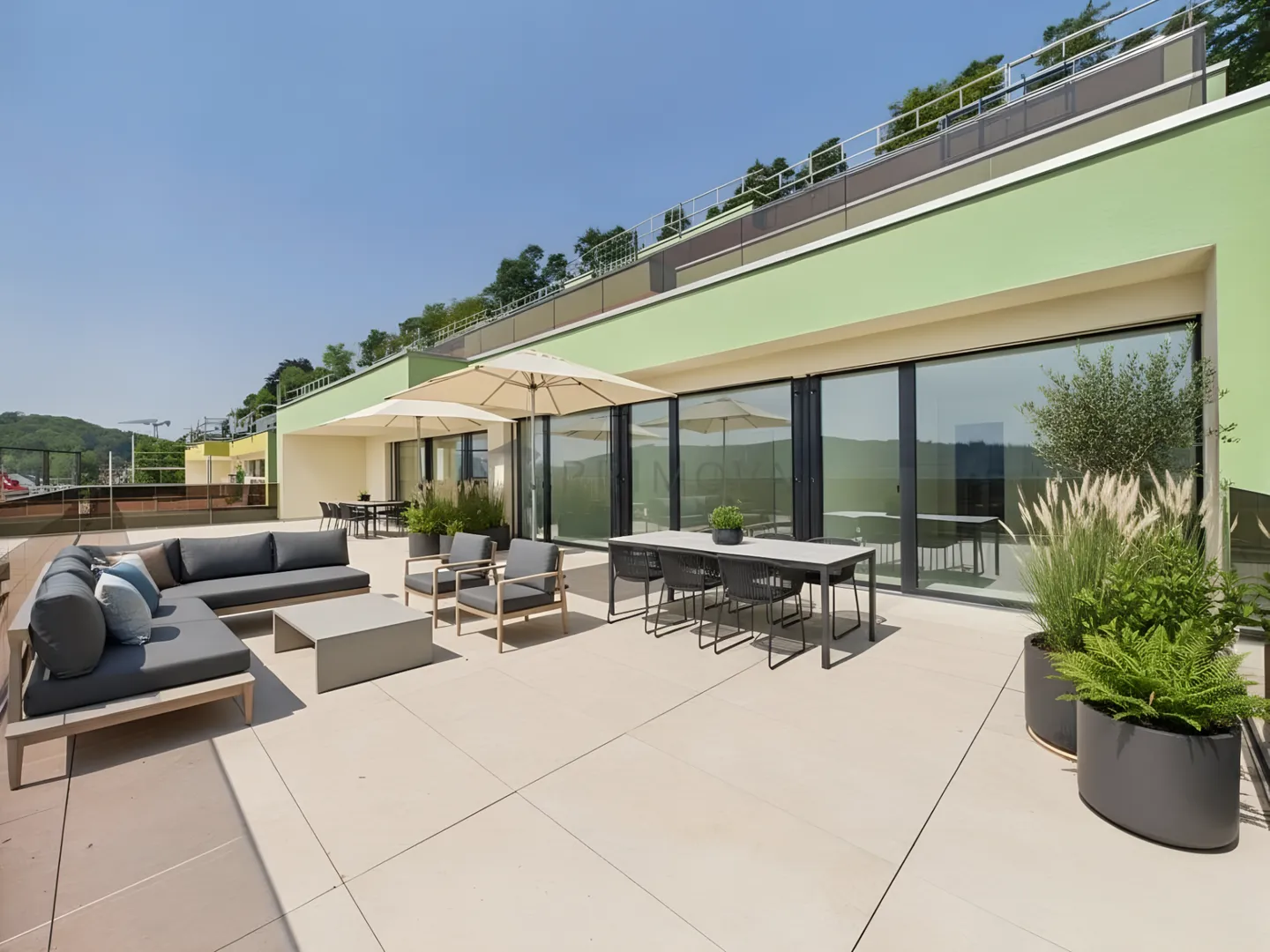 Jetzt Erstbezug für Luxus-Terrassenwohnung sichern! - Photo 1 sur 12