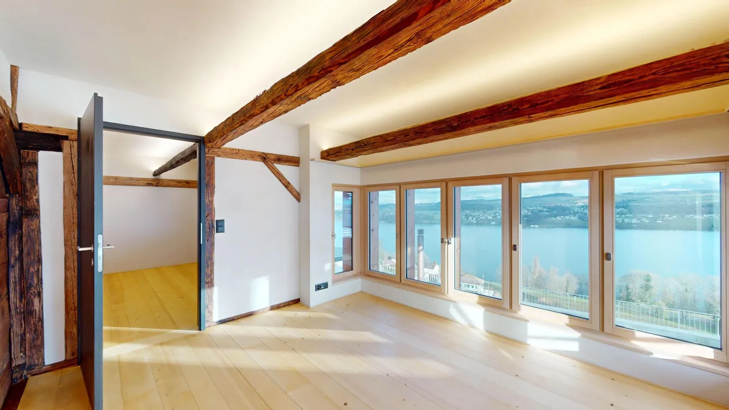 Historisches Haus mit See- & Alpenblick - Foto 6 von 9