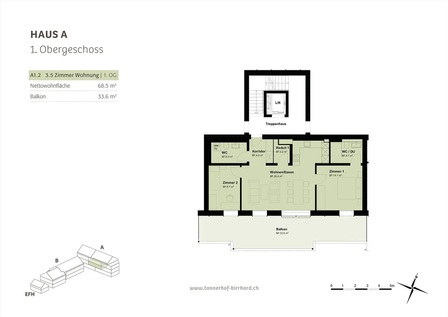 Charming 3.5 Room New Apartment - First Occupancy - Photo 10 of 10