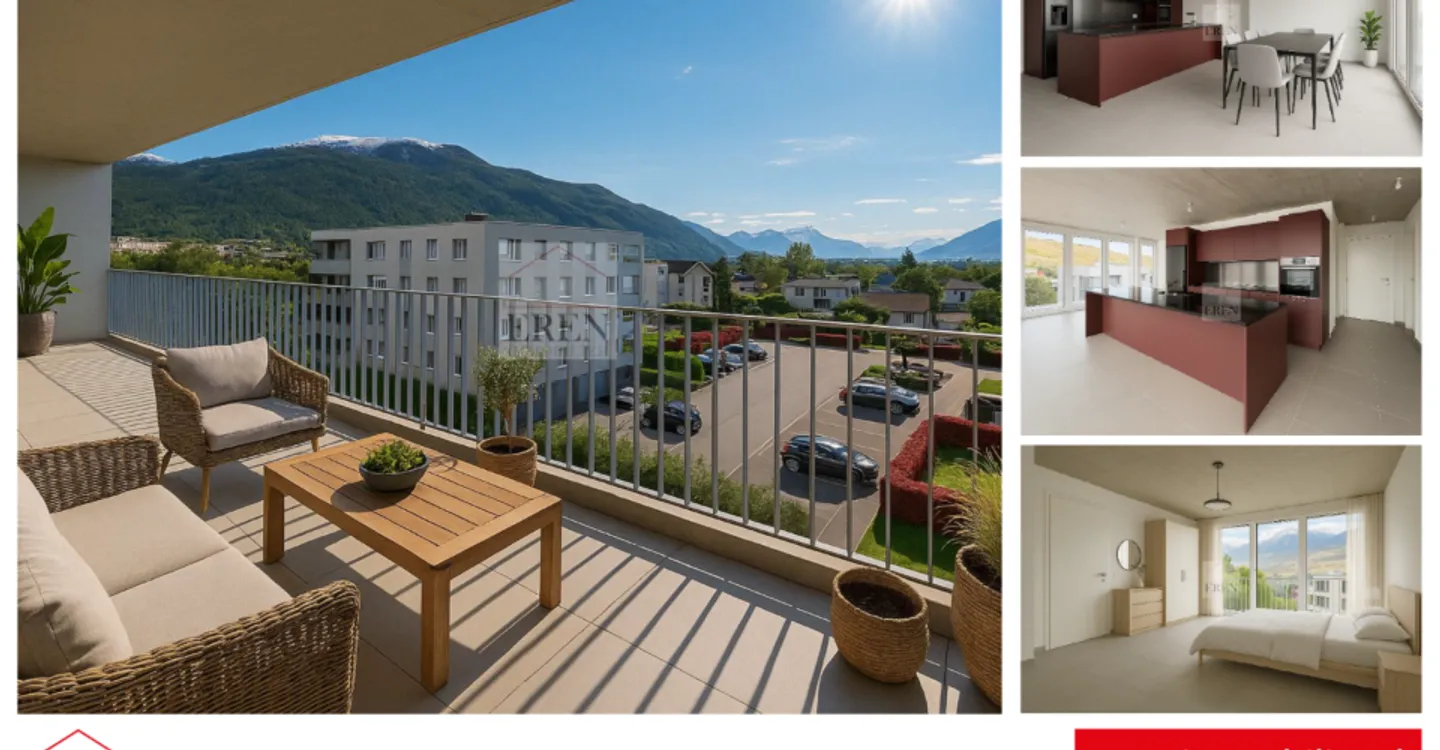Superbe attique avec terrasse panoramique - Photo 1 sur 13
