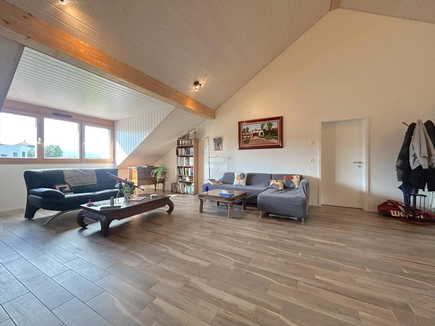 Magnifico attico contemporaneo THPE 6 camere - vista libera e assoluta tranquillità - Foto 2 di 8