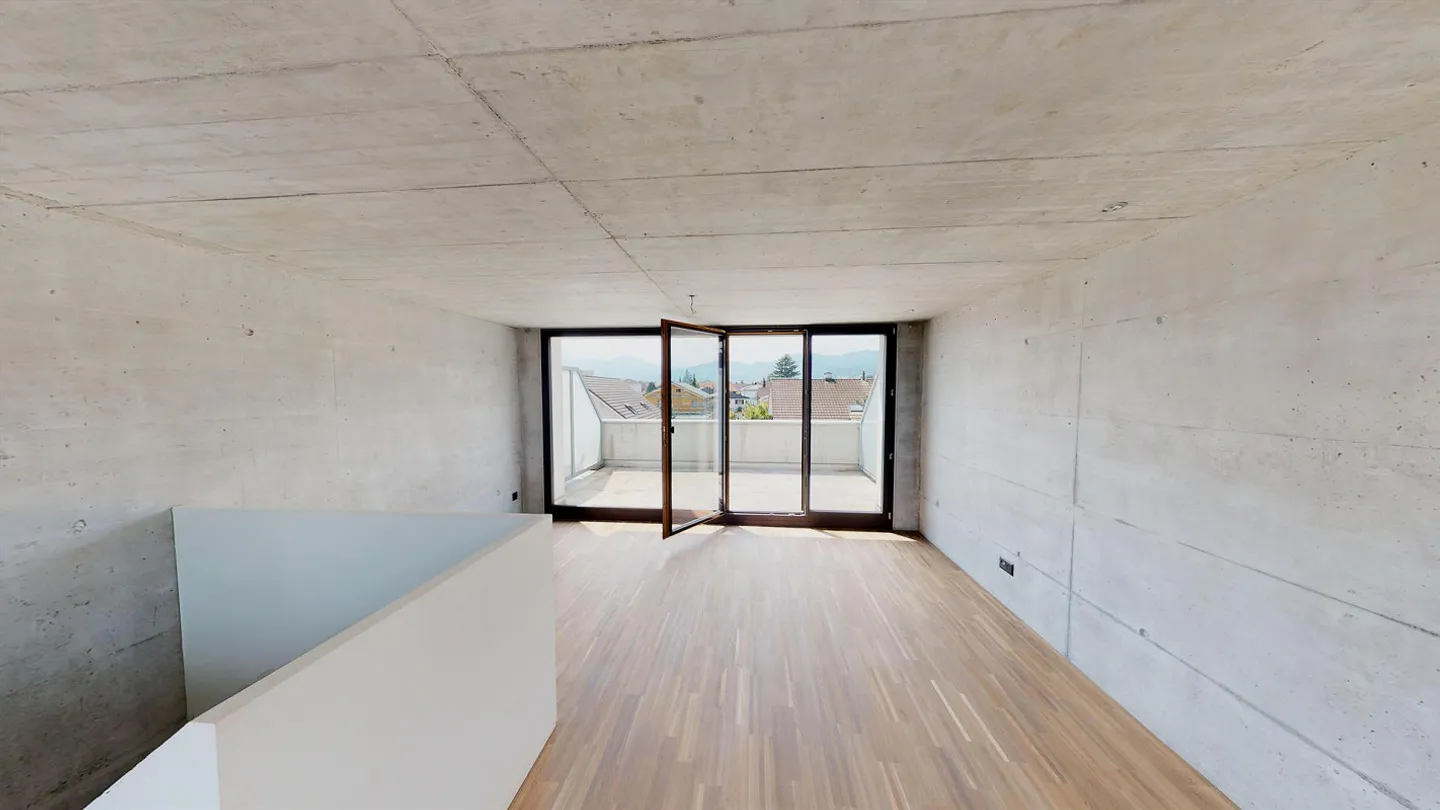 Wohnen wie im Reihenhaus - 3.5-Zimmerwohnung in Rebstein - Foto 4 von 7