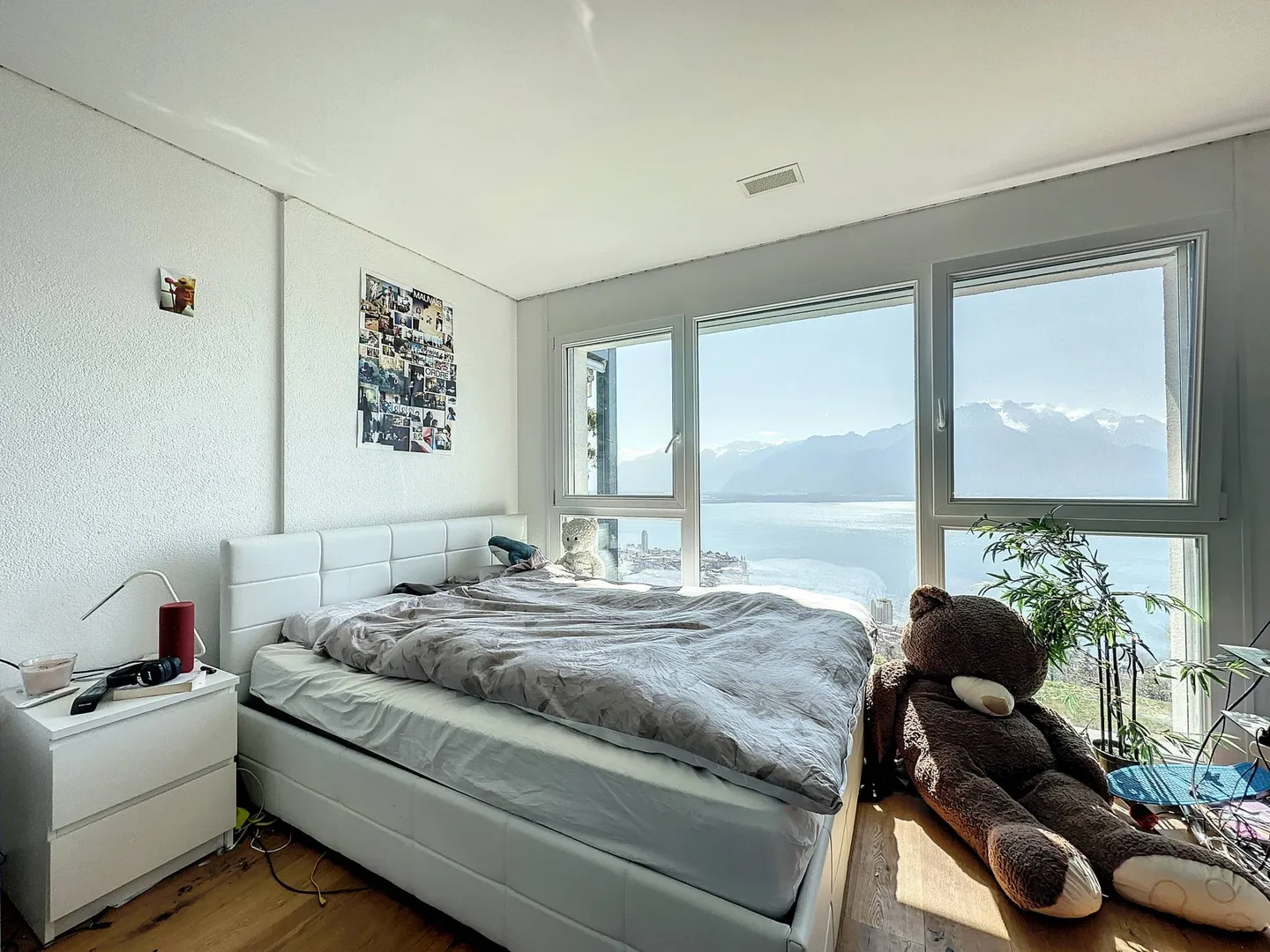 Superbo duplex di 5,5 stanze con vista panoramica sul lago di Ginevra - Foto 12 di 13