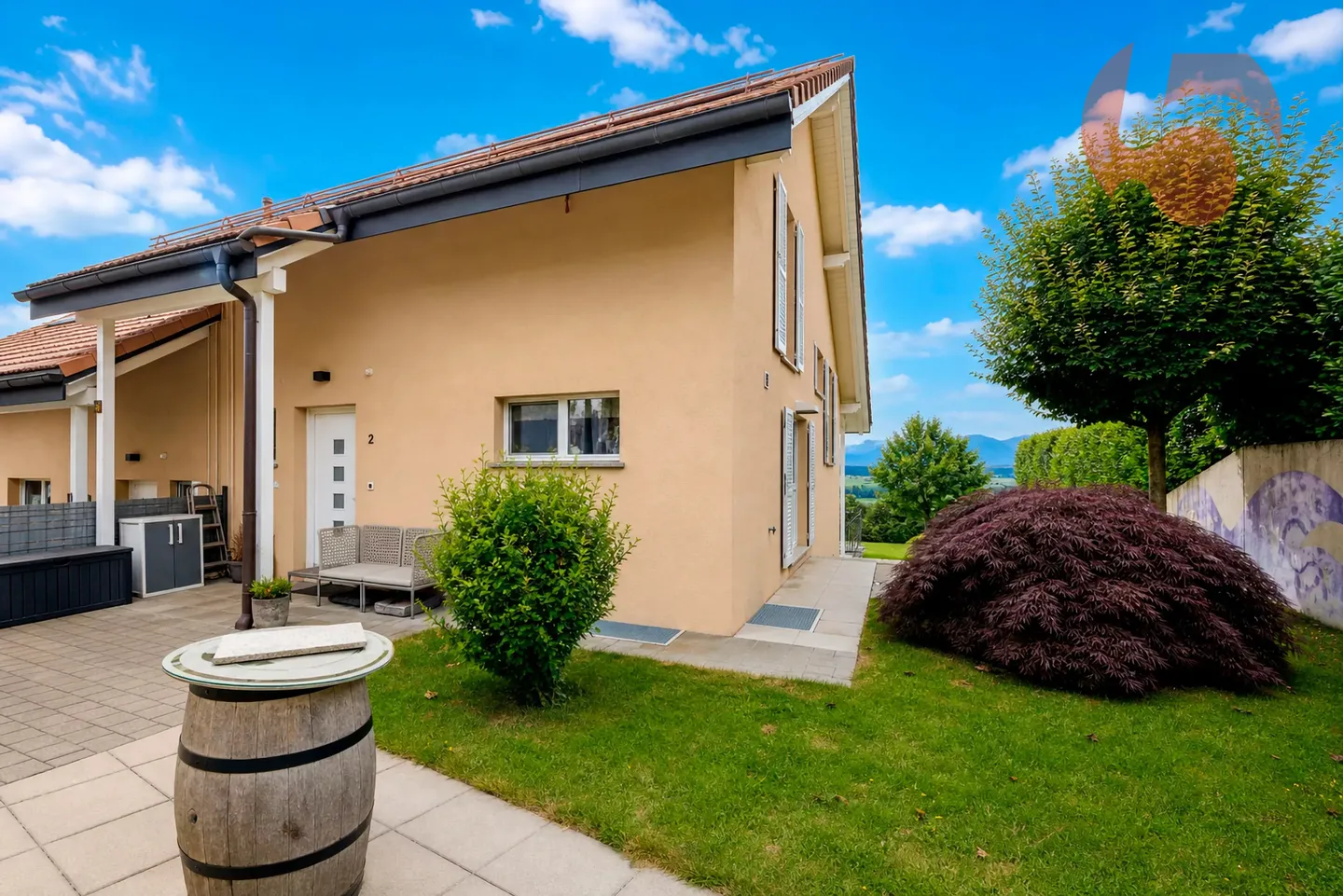 Magnifica villa di 4,5 stanze con vista panoramica sul Giura e sul paesaggio circostante - Foto 14 di 16