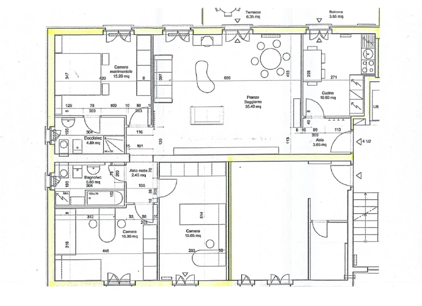 Grande appartamento di 4 ½ locali a Giubiasco in zona residenziale - Foto 16 di 16
