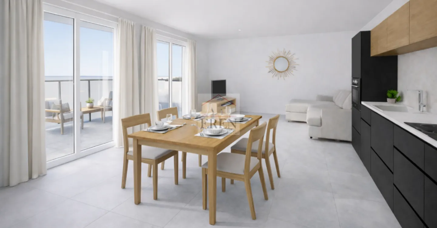 Spacious 2.5 room penthouse of 68.5 m2 with large west terrace of 42.50 m2 - Photo 2 of 11