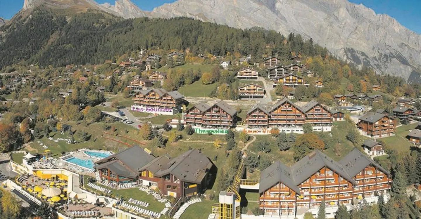 ZU VERMIETEN: Renoviertes Studio mit direktem Zugang zu den Thermalbädern - Les Sources - Ovronnaz, Valais - Foto 2 von 2