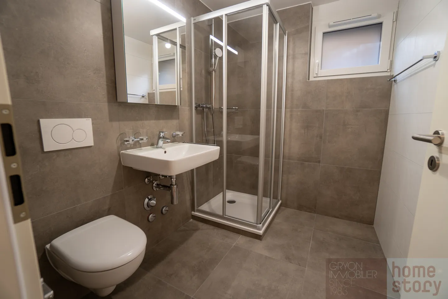 2,5 Zimmer neu und möbliert zur Miete für das Jahr in Gryon - Foto 9 von 9
