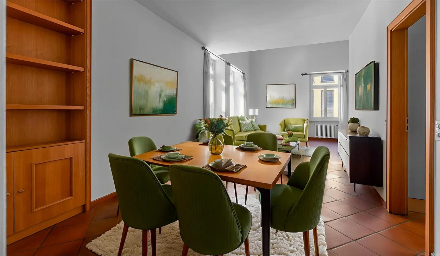 Duplex elegante 3.5 in città, a due passi dal lago di Lugano - Foto 5 di 13