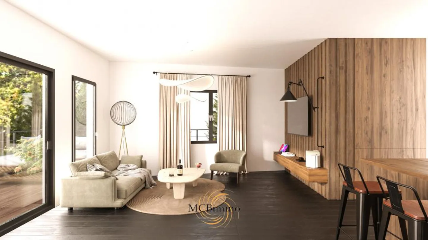 Sehr schönes Objekt Im Bau Schöne Wohnung Terrasse von 32 m² Rasenfläche 98 m² - Foto 2 von 10