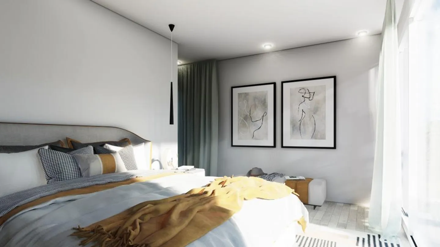 Sehr schönes Objekt Im Bau Schöne Wohnung Terrasse von 32 m² Rasenfläche 98 m² - Foto 6 von 10