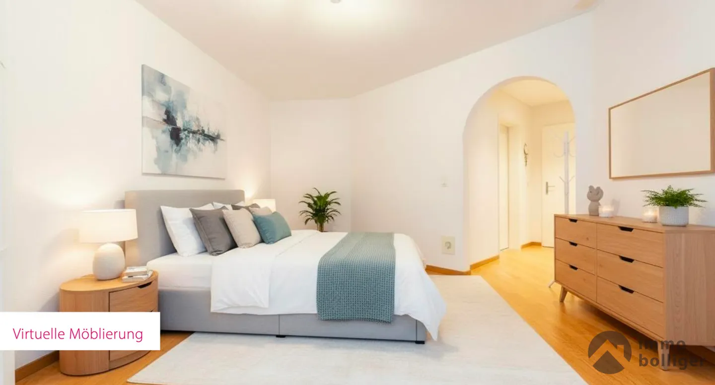 Geräumige Wohnung mit Garten - Foto 6 von 12