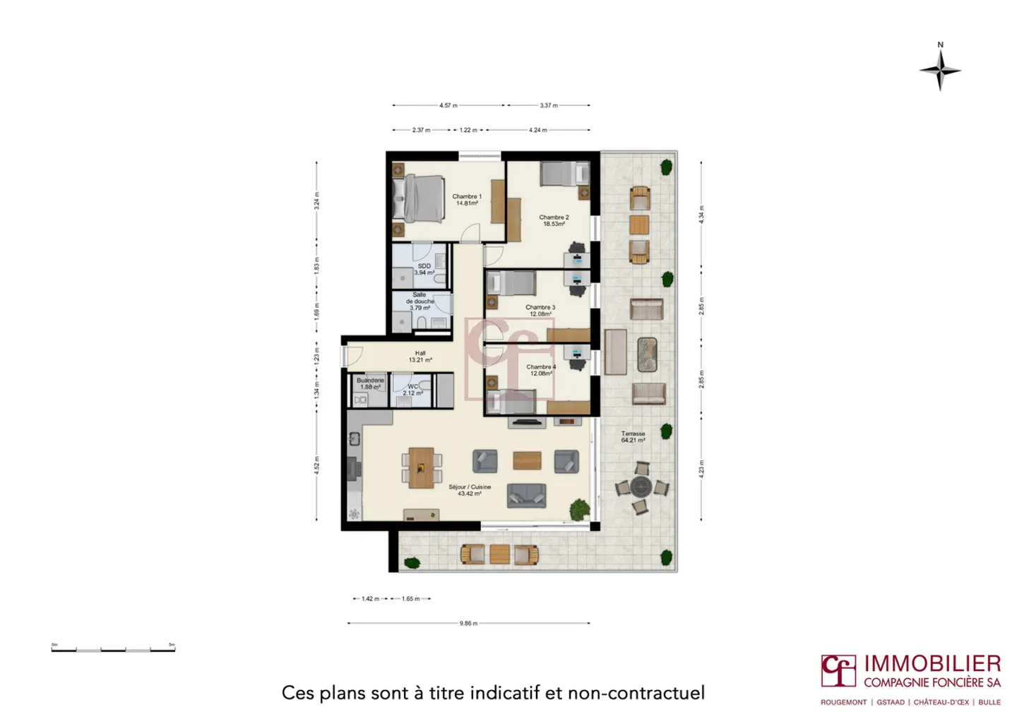 La Residenza Les Coteaux Verts di Siviriez - Foto 7 di 7