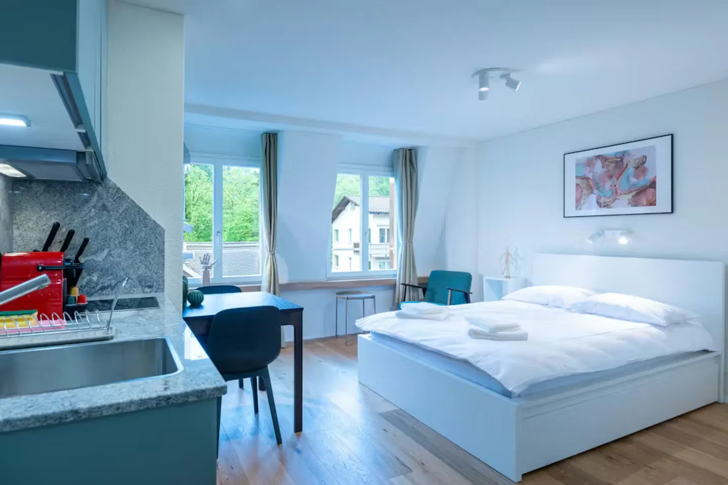Chices Apartment in Zürich - Foto 1 von 9