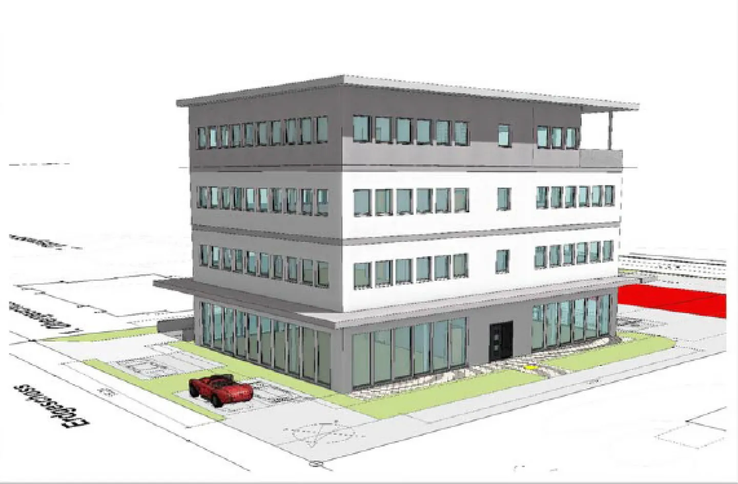 Modernste Büro- und Praxisflächen in Neubau - flexibel von 34 bis 852 m², Erstbezug 2027 - Foto 1 von 9