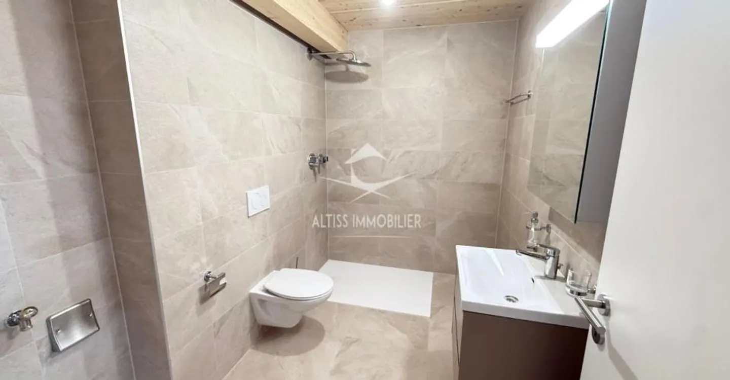 New Attic Apartment in Saint-Cergue - Photo 9 of 13