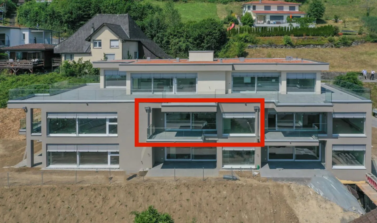 Appartamento 2,5 locali con vista sul Hallwilersee e sulle montagne - Foto 1 di 14