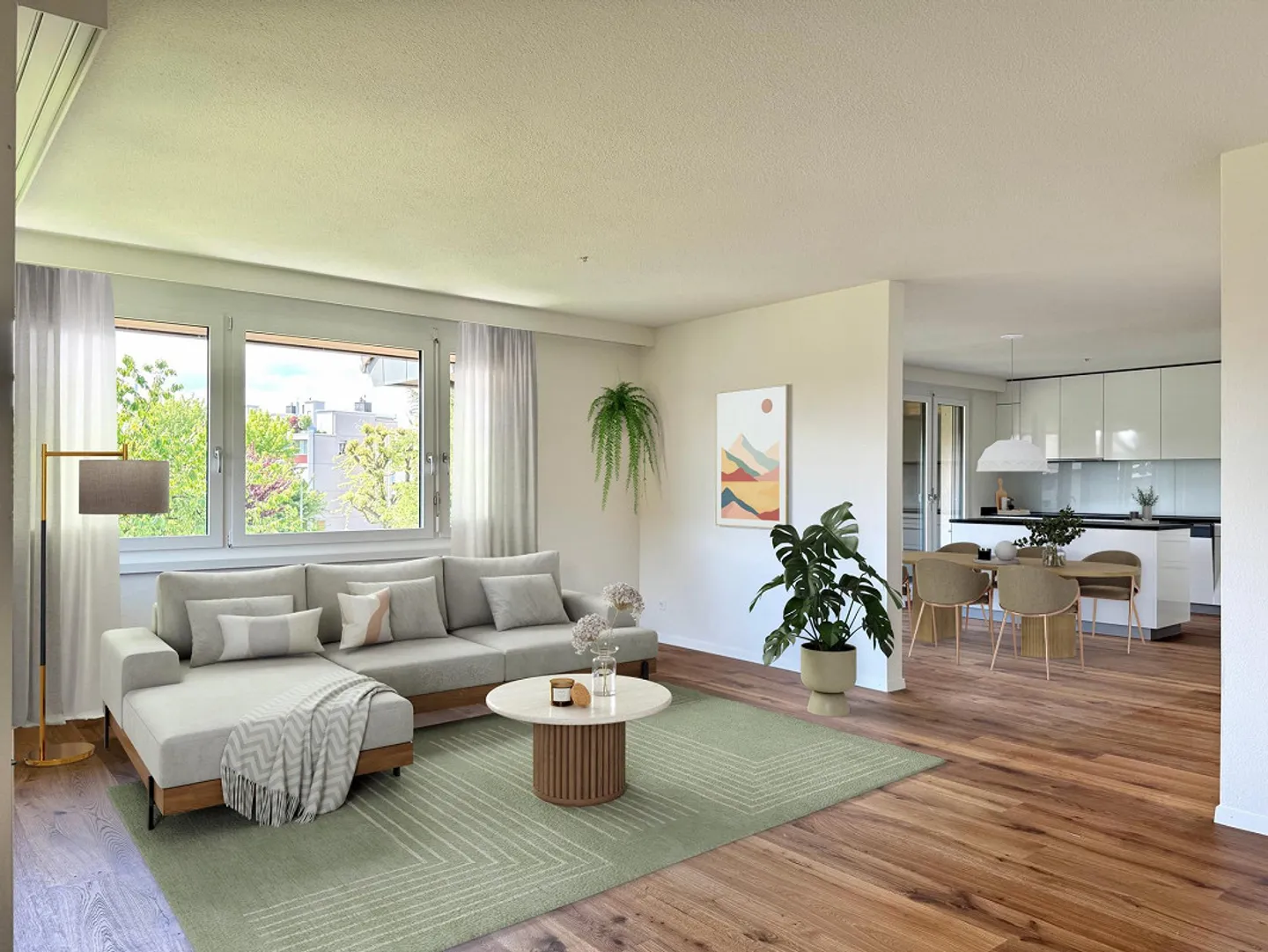 Ampio appartamento familiare, appena ristrutturato in una posizione tranquilla - Foto 1 di 8