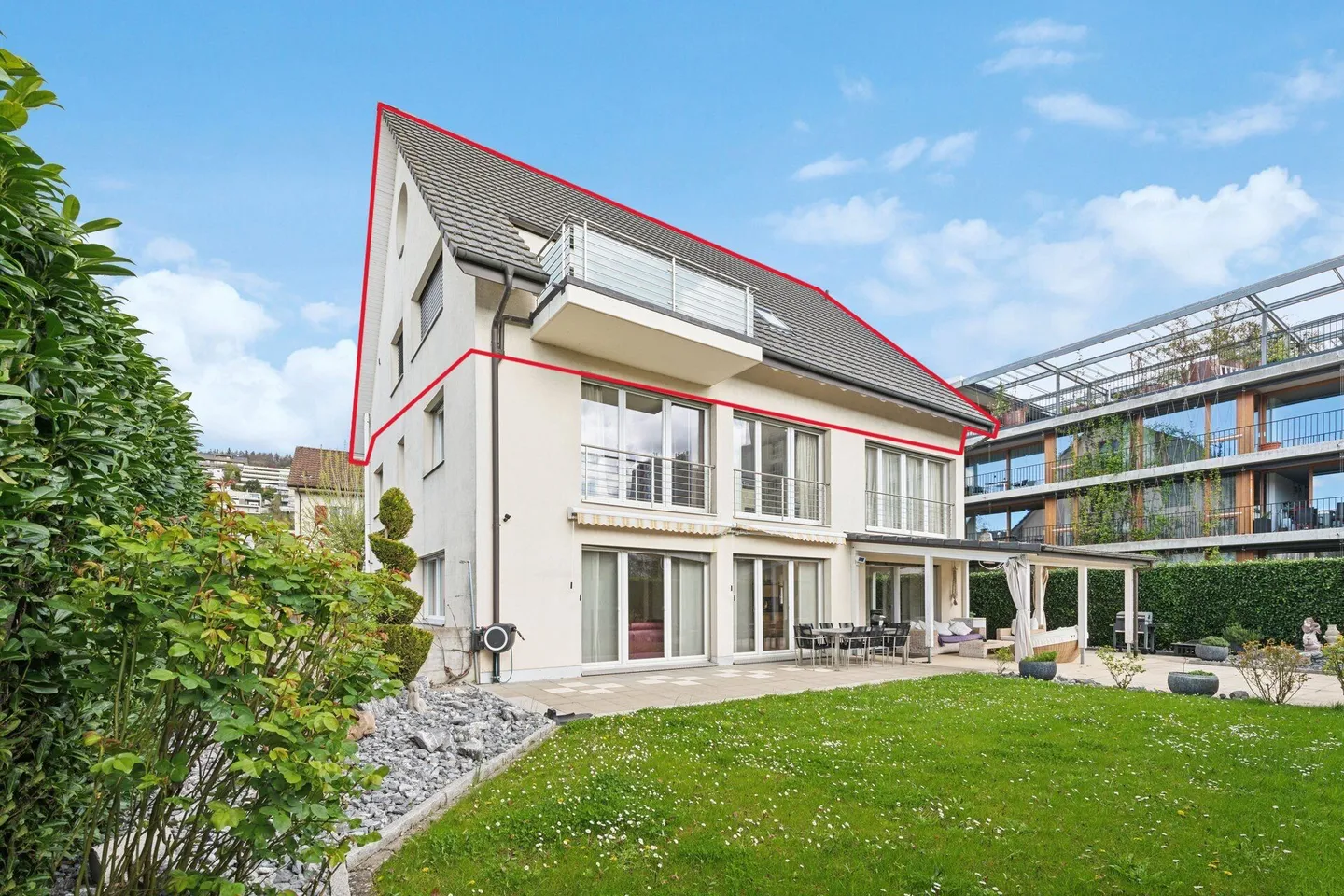 Appartement au centre de Nussbaumen - Photo 1 sur 10