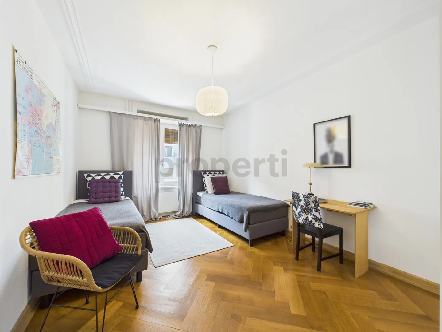 Charmante möblierte Wohnung an zentraler Lage in Basel - Foto 5 von 9